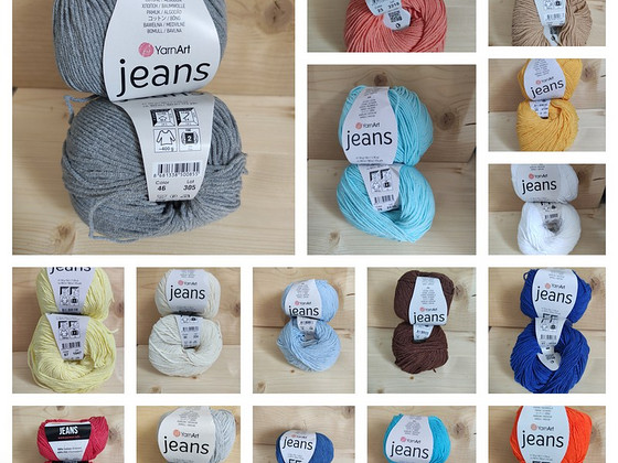 Пряжа для вязания Jeans YarnArt