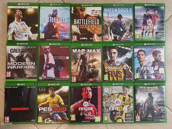 XBOX ONE MÄNGUD / XBOX ONE ИГРЫ