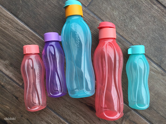 Tupperware pudelid erinevad suurused!