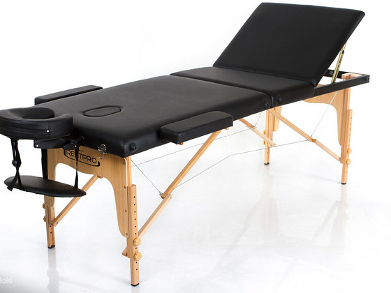 Kokkupandav massaažilaud RESTPRO® Classic-3 Black