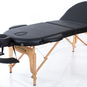 Kokkupandav massaažilaud RESTPRO® Classic Oval 3 Black