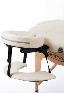 Kokkupandav massaažilaud RESTPRO® Classic Oval 3 Cream (3 foto / 9)