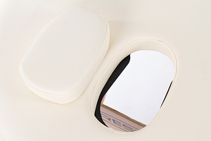 Kokkupandav massaažilaud RESTPRO® Classic Oval 3 Cream (4 foto / 9)