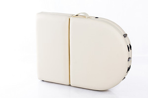 Kokkupandav massaažilaud RESTPRO® Classic Oval 3 Cream (9 foto / 9)