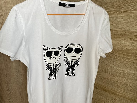 Karl Lagerfeldi t-särk t-särk. Originaal!
