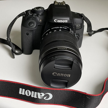 Fotoaparaat Canon 750D+18-135mm ISSTM+Canon85mm EF F1.8+kott