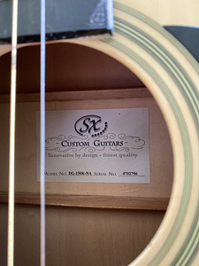 Kitarr гитара «custom guitars model:DG-150-NA” (1 фото из 4)