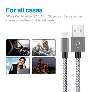 Новинка! Зарядное устройство Lightning для Apple iPhone / iP (3 фото из 5)