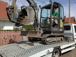 Autode ja muu tehnika transport MB Sprinteriga kandega 3tonn (2 foto / 4)
