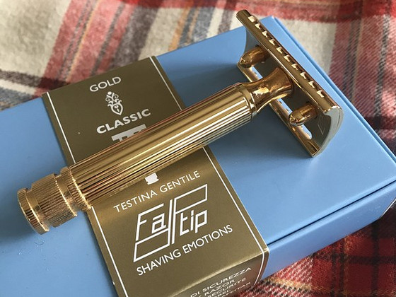 Бритва Fatip classic Gold