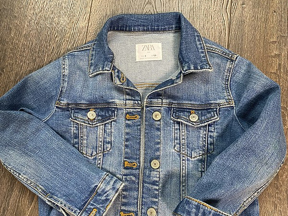 Джинсовая куртка Zara 128