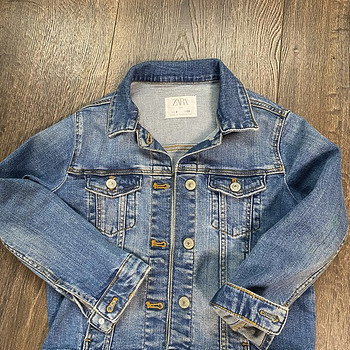 Джинсовая куртка Zara 128