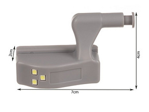 Garderoobivalgusti 3 LED hingedega (P16146) (3 foto / 6)