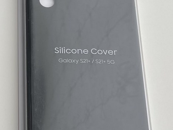 Samsung Galaxy S21+ Silicone Cover Black