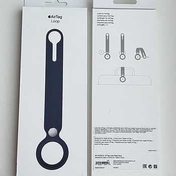 Apple AirTag Loop Deep Navy/White/Sunflower