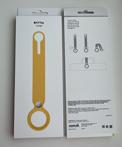 Apple AirTag Loop Deep Navy/White/Sunflower (2 фото из 3)