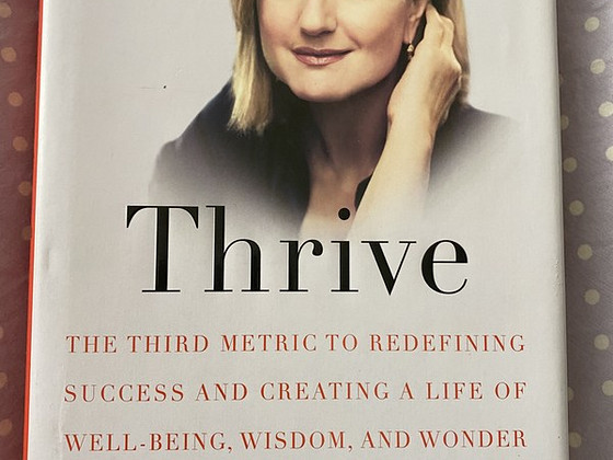 “Thrive” Arianna Huffington