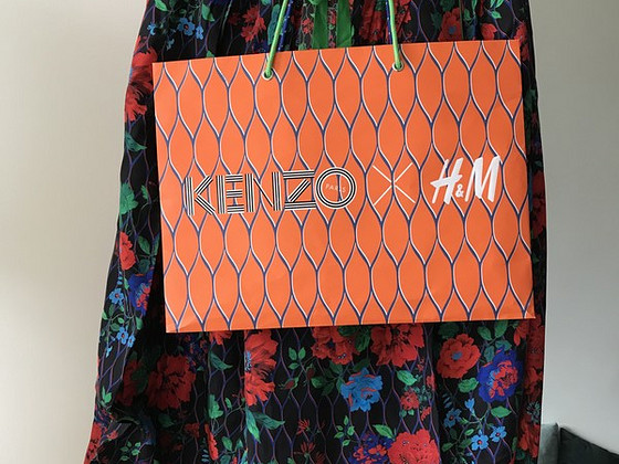 Kenzo x H&M двусторонние штаны