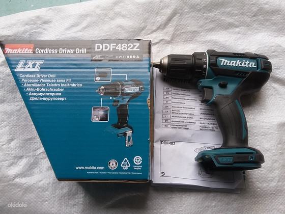 Akudrell Makita DDF482Z (uus)