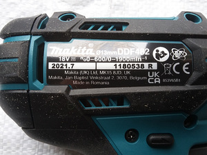 Аккумуляторная дрель Makita 482Z (новая) (3 фото из 3)