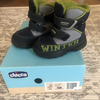 Новые зимние сапоги Chicco 22