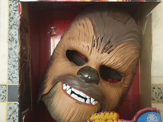 Новая реалистичная говорящая страшная маска Star Wars скидка