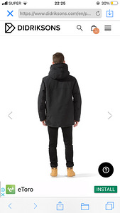 Müüa sootsalt didriksoni meeste talve parka (2 foto / 6)