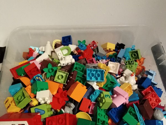 Коробка кубиков LEGO (ориг)