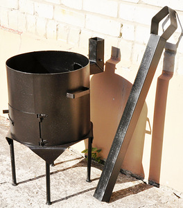 Korstnaga pliit+pada(16L)+skimmer 46 cm+kulp 46 cm (7 foto / 9)
