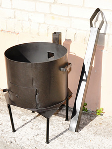 Korstnaga pliit(3mm)+pada(12L)+skimmer 46 cm+kulp 46 cm (8 foto / 10)