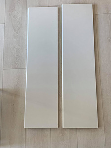Künnised x2, 96,5cm, puit, valge, uus (1 foto / 5)