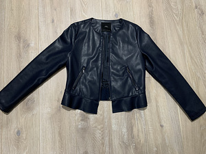 Zara куртка из искусственной кожи (1 фото из 3)