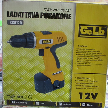 Akutrell KCD 120,12V, D = 10 mm