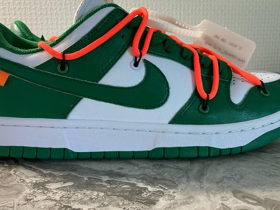 Кроссовки Nike Dunk Low Off-White Pine Green