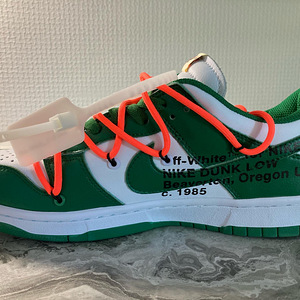 Кроссовки Nike Dunk Low Off-White Pine Green (4 фото из 8)