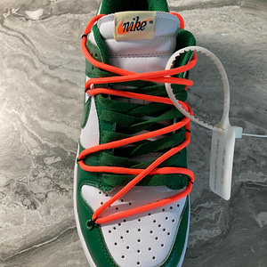 Кроссовки Nike Dunk Low Off-White Pine Green (5 фото из 8)