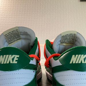 Кроссовки Nike Dunk Low Off-White Pine Green (6 фото из 8)