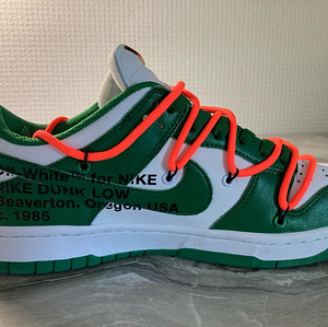 Кроссовки Nike Dunk Low Off-White Pine Green (8 фото из 8)