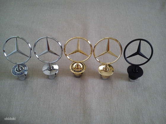 Знаки, колпачки заглушки Mercedes