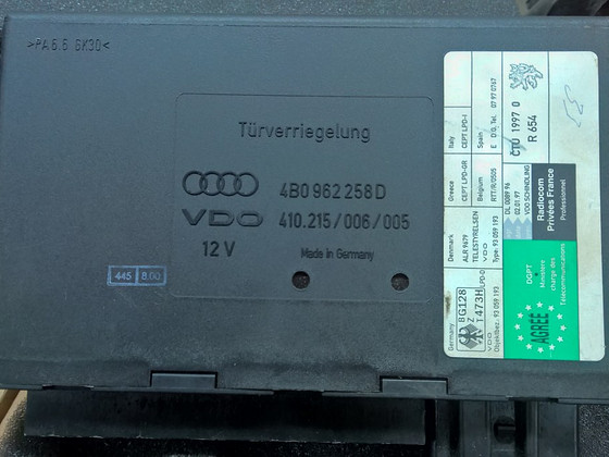 Audi A6 C5 комфорт блок
