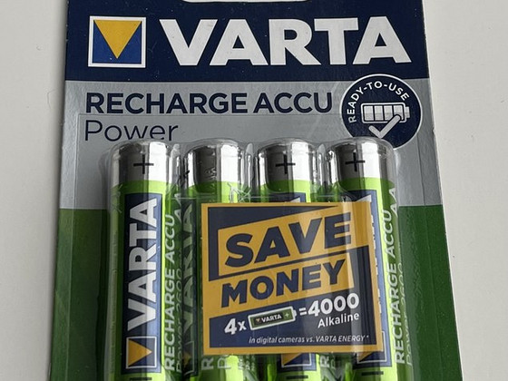 Varta AA 2600mAh Recharge Accu Power 4tk