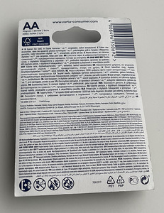 Varta AA 2100mAh Recharge Accu Power 4tk (2 фото из 2)
