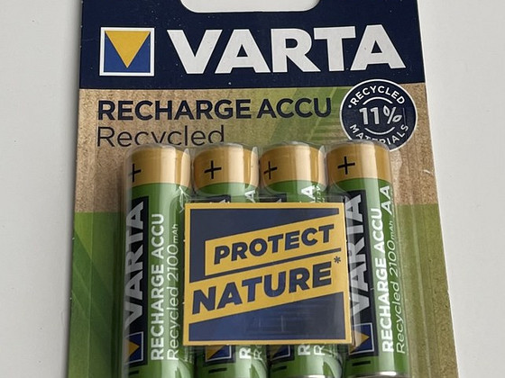 Varta AA 2100mAh Recharge Accu Recycled 4tk