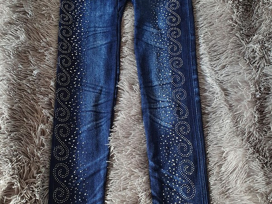 Леггинсы с камнями l / xl