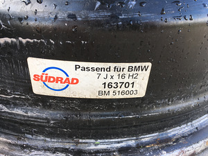 BMW veljed 16", 4tk koos kilpidega (3 foto / 3)