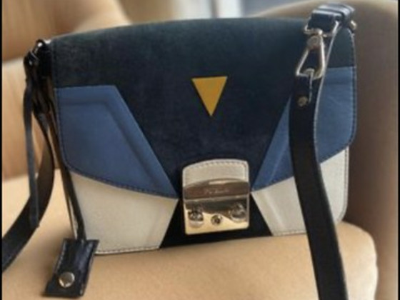 Сумка через плечо furla, кожа