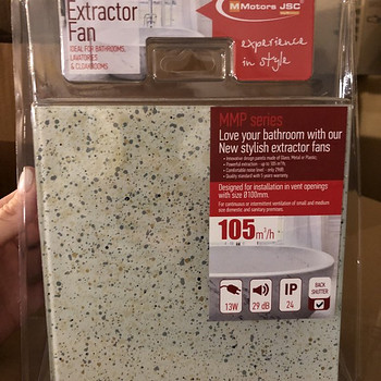 Vanni-, köögiventilaator Ø100 (klaas)