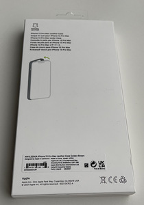 Apple iPhone 13 Pro Max Leather Case with MagSafe (2 фото из 6)