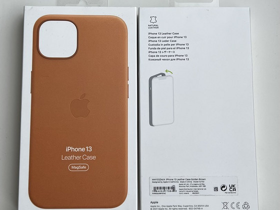 Apple iPhone 13 Leather Case with MagSafe