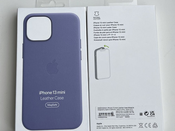 Apple iPhone 13 mini Leather Case with MagSafe